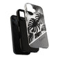 Personalized Monochrome Monstera Tropical Phone Case - Tough Magnetic MagSafe® Cases, Gifts for Nature Lovers, Stylish Phone Accessories, Gifts for Her.