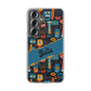 Phone Case — Colorful Abstract Faces Clear Impact-Resistant Case