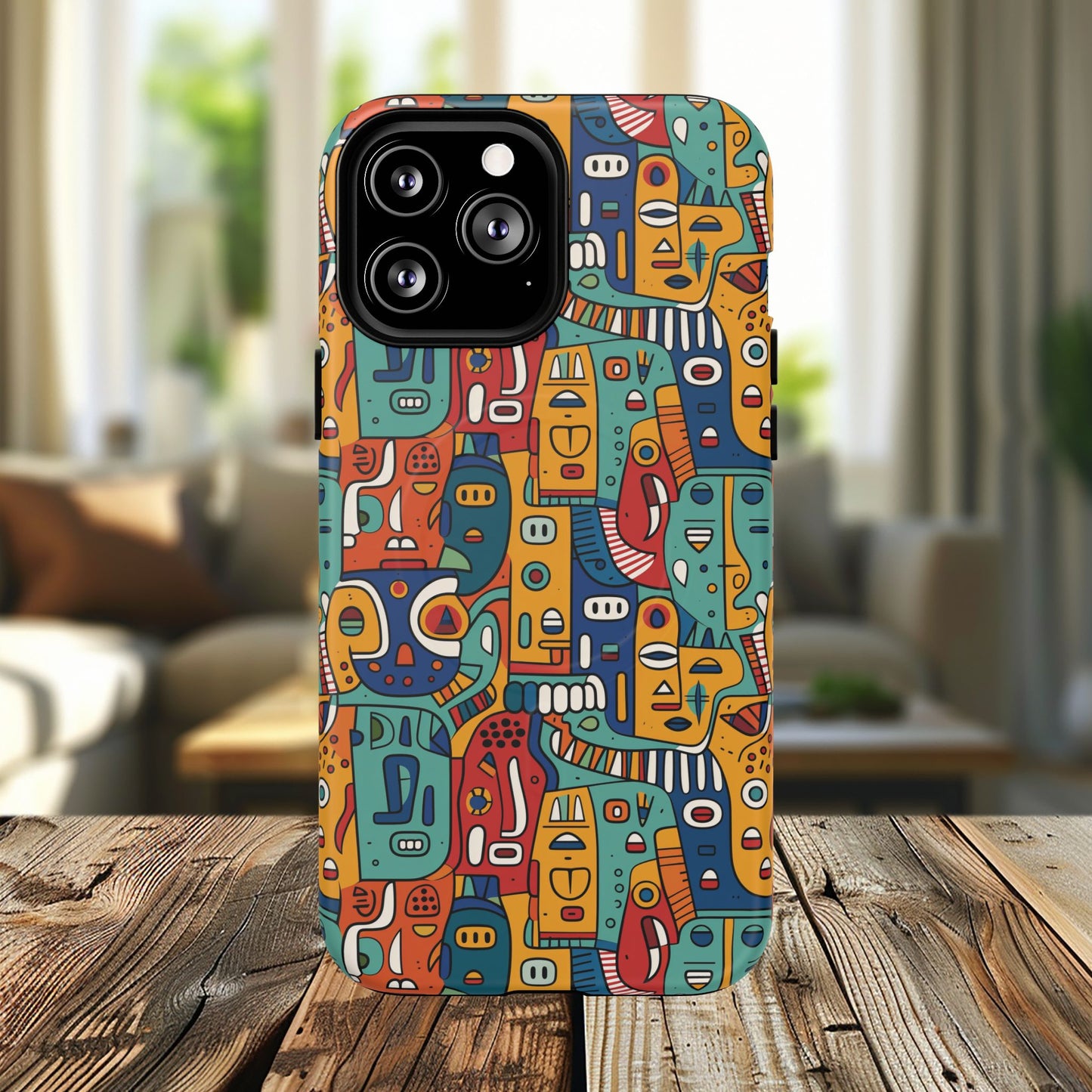 Vibrant Tough Magnetic Phone Cases - Unique Art, Protective Design, Gift for Him/Her, Trendy Accessories, Phone Protection