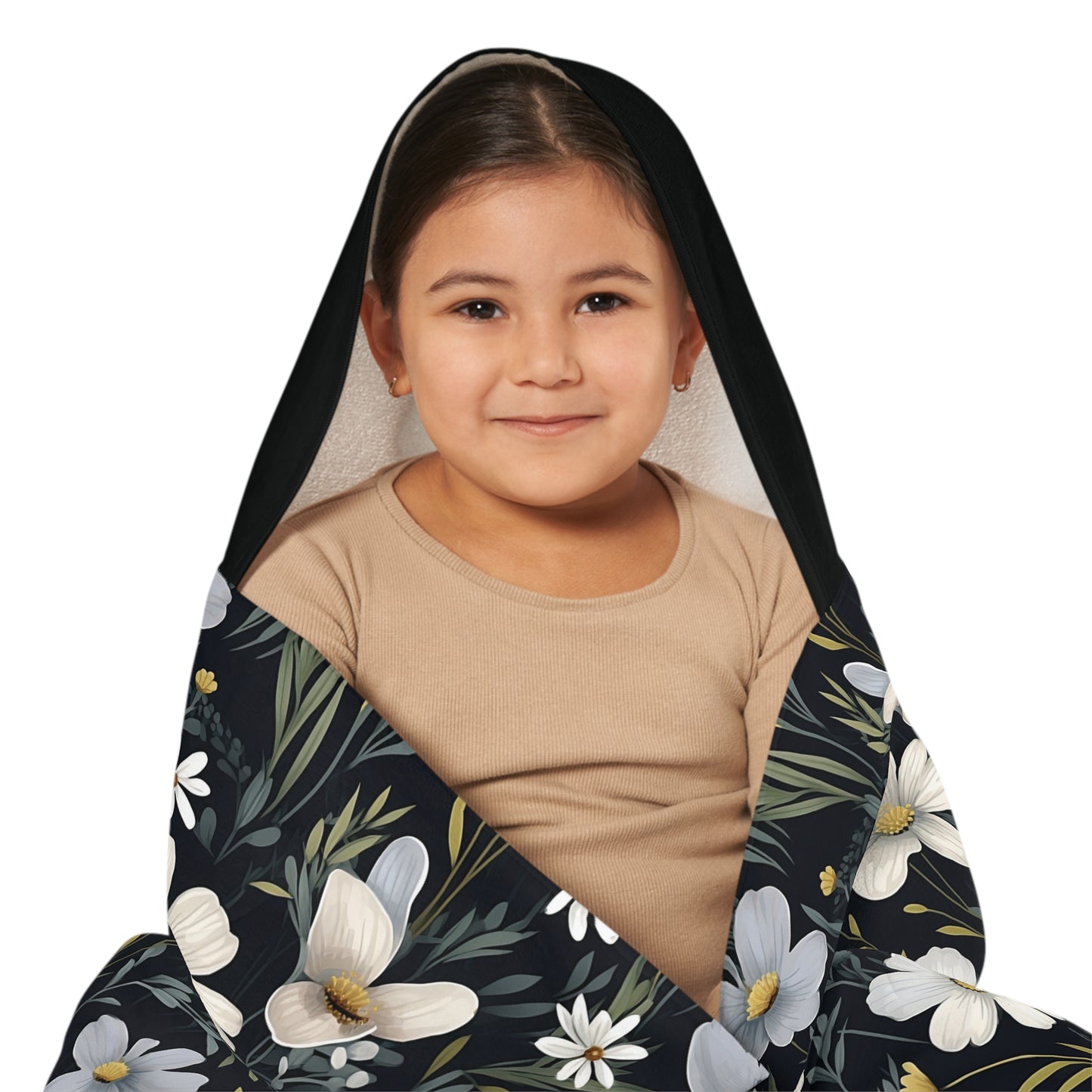 Daisy Delight Snuggle Youth Hooded Towel