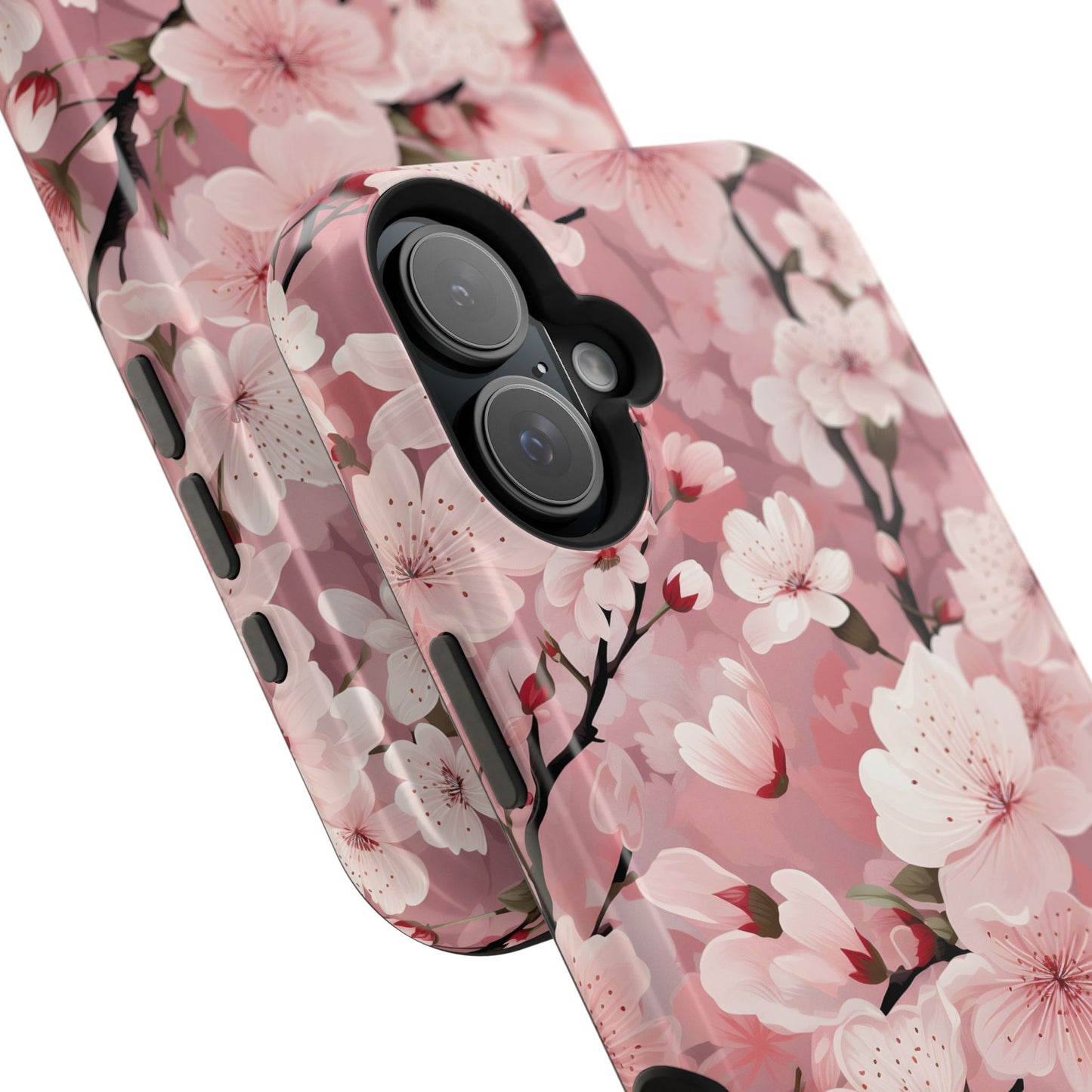 Cherry Blossom Magnetic Tough iPhone Cases