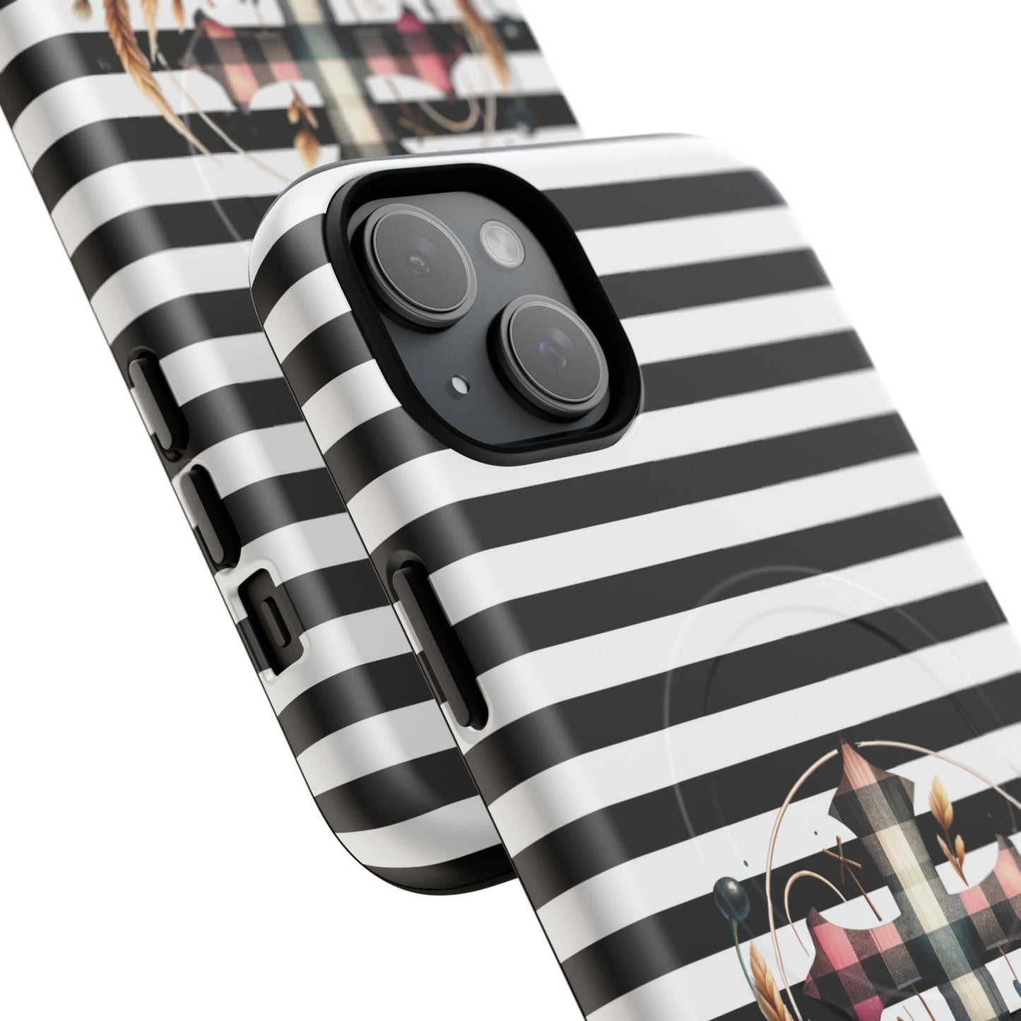 Striped in His Glory iPhone Case, Tough Magnetic Phone Protector, MagSafe iPhone Cover, Durable Case for Everyday Use, Gift for Nature Lovers, Vibrant Design.