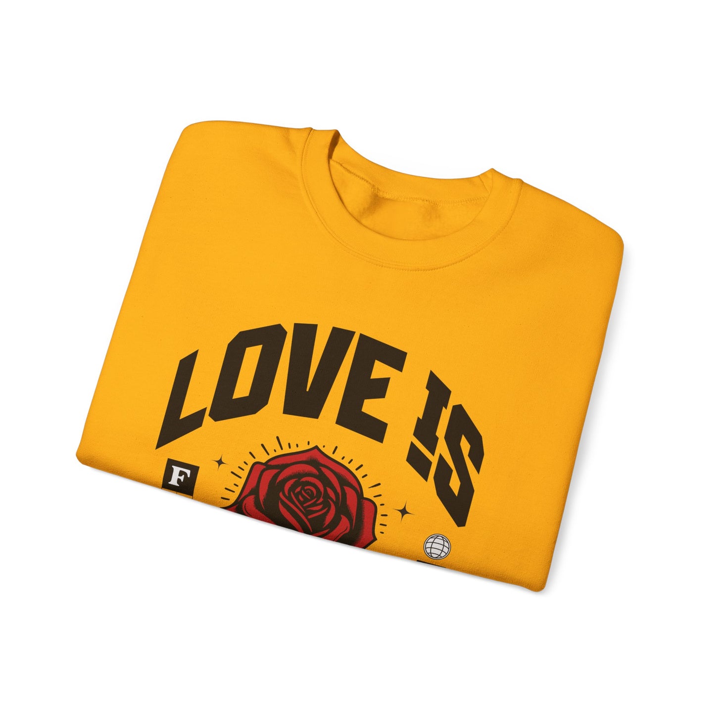 Love is ... Valentines Unisex Heavy Blend™ Crewneck Sweatshirt.