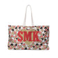 Heart Pattern Weekender Bag for Travel & Getaways