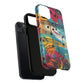 Vibrant Music Note Phone Case, Tough Magnetic Case, Music Lover Gift, Colorful Phone Accessory, Customizable Phone Cover, Unique Gift Idea