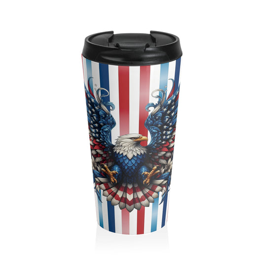 Patriotic Pride Stainless Steel Travel Mug