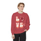 LOVE  Coquette Unisex Comfort Colors Garment-Dyed Sweatshirt