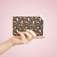 Whimsical Feline Garden Colorful Cat-Themed Mini Clutch Bag – Perfect for Animal Lovers