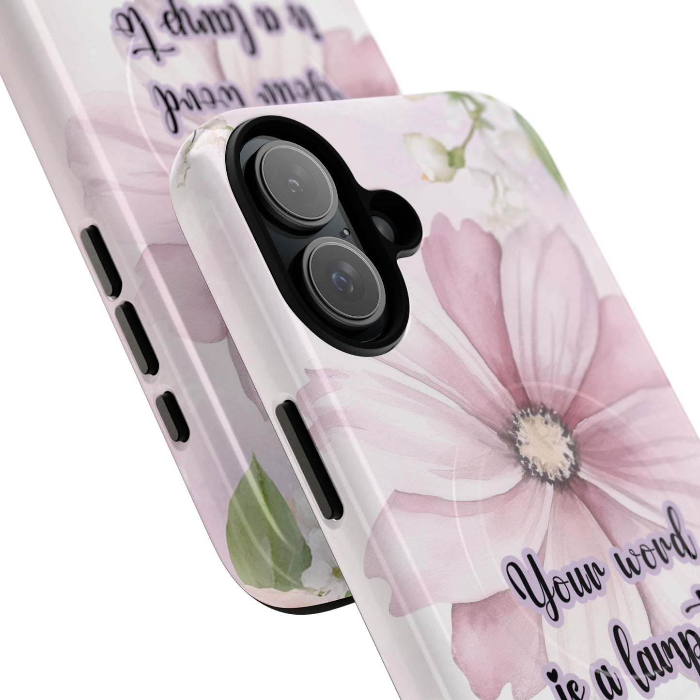 Your Word is a Lamp to My Feet Psalm 119:105 | Inspirational Gift, Tough iPhone Magnetic Case | Scripture, Bible Verse, MagSafe® iPhone® Tough Case, iPhone 14, iPhone 15, iPhone 16, Pro, Pro Max, Plus