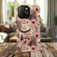 Western Boho Tough iPhone Magnetic Case - Bohemian Style, Durable Protection, Unique Gift, Trendy Accessory, iPhone Cover