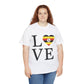 LOVE UGANDA Unisex Heavy Cotton Tee