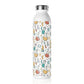 Personalized Slim Water Bottle for Science Lovers, Cool Water Flask, Gift for Teachers, Back to School, Science Fair