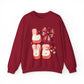 LOVE Coquette Unisex Heavy Gildan Blend™ Crewneck Sweatshirt.