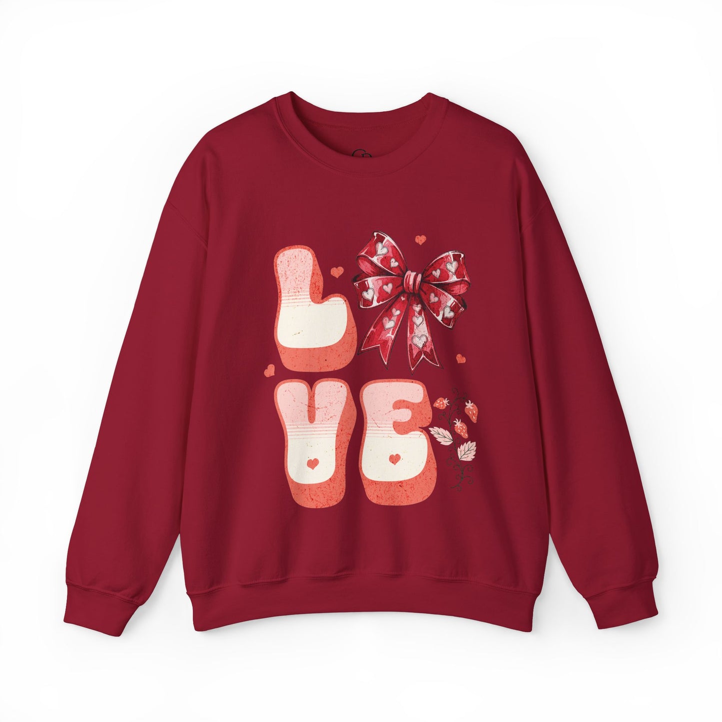 LOVE Coquette Unisex Heavy Gildan Blend™ Crewneck Sweatshirt.