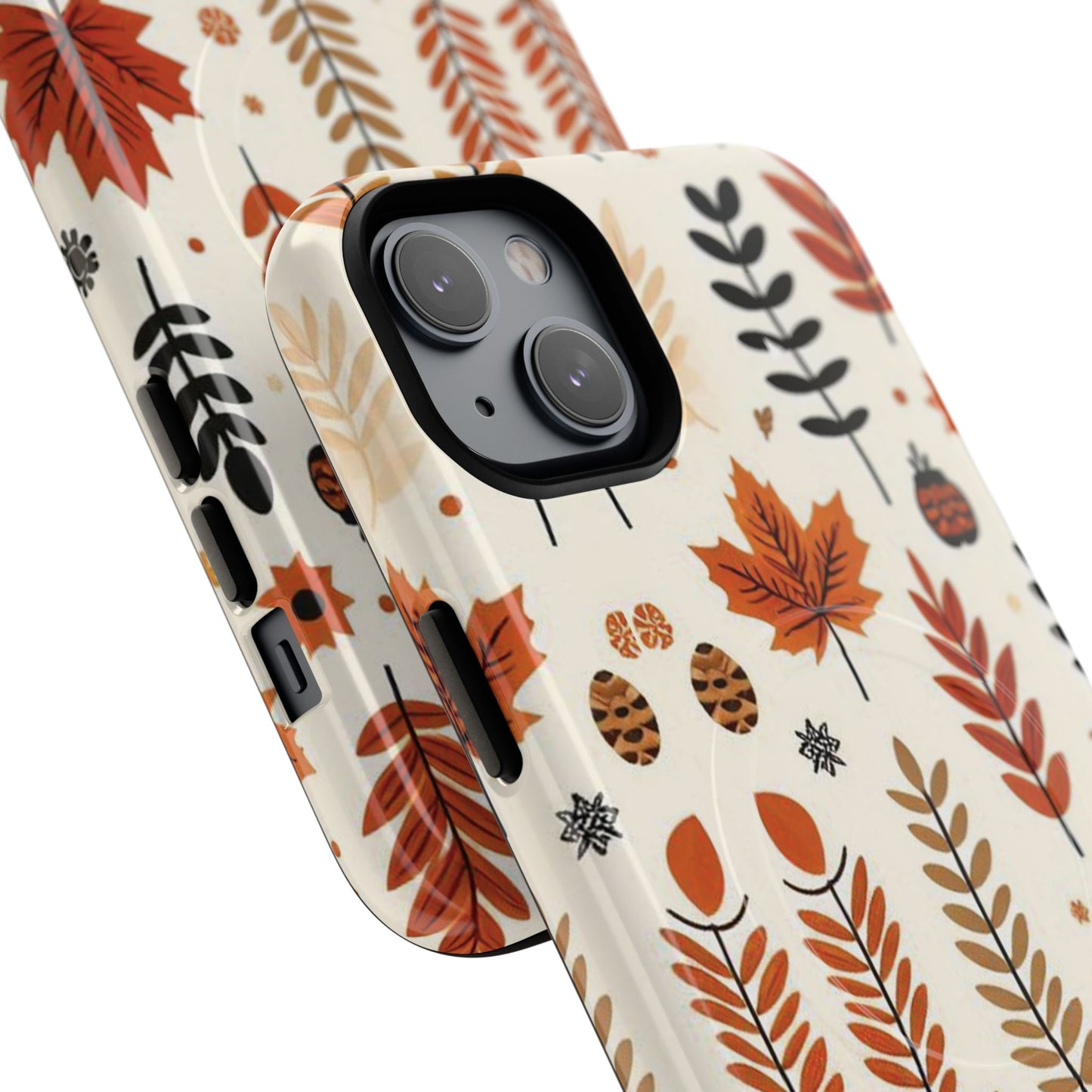 Autumn Whimsy Woods Tough iPhone Magnetic Case, Autumn iPhone Cover, Seasonal iPhone Accessories, Cute Gift for Fall Lovers, Nature-Inspired Design