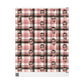 Personalized Image Plaid Wrapping Paper Roll — Pink Tartan Gift Wrap