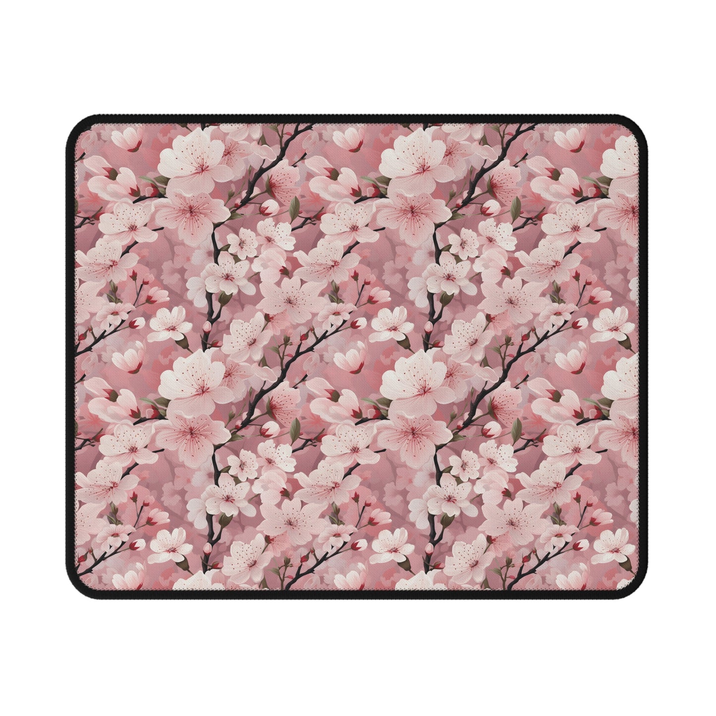 Cherry Blossom Floral Floral Non-Slip Gaming Mouse Pad - For Comfort and Style in Gaming