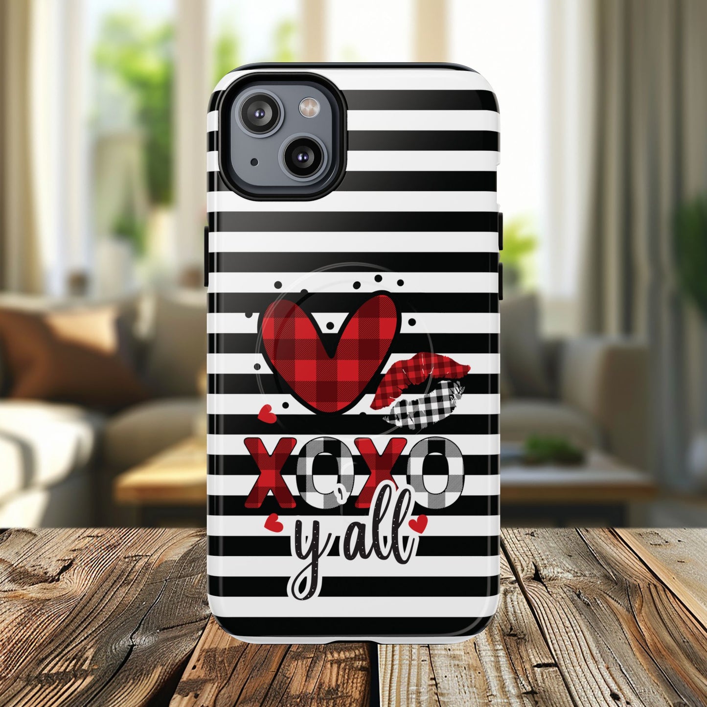 Stylish Tough Magnetic Phone Cases, Trendy Gifts for Her, Holiday Accessories, Floral Design, Cute Phone Protection