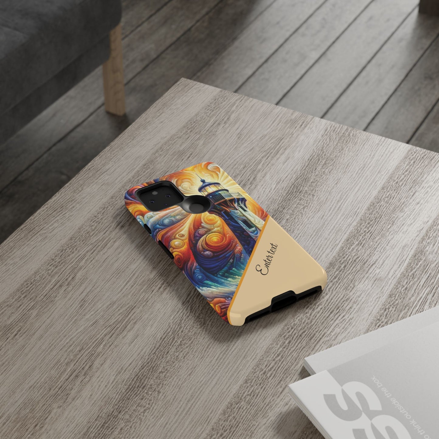 Personalized Cosmic Beacon Tough Samsung and Google Phone Cases