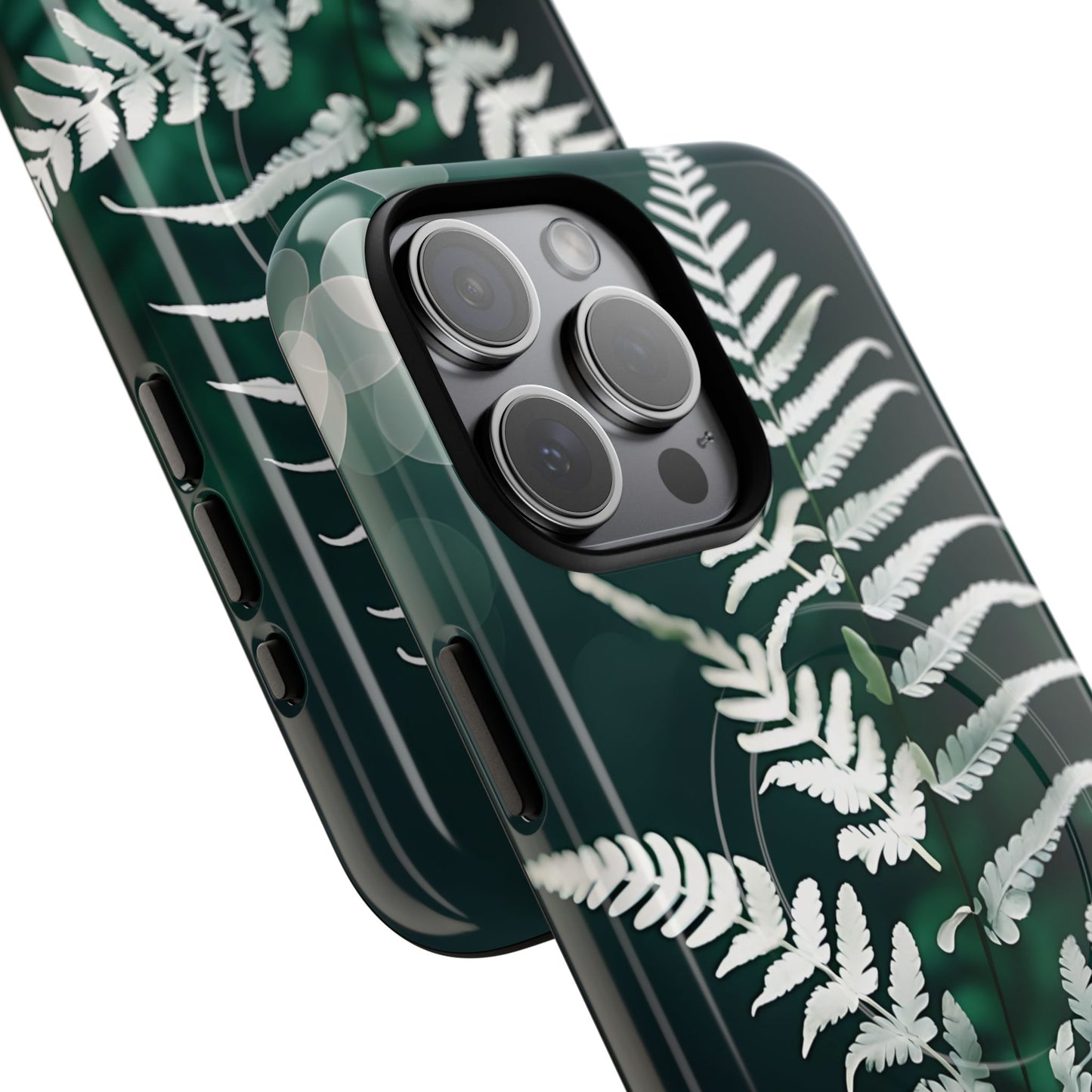 Elegant Fern Design Phone Case, Tough iPhone Cover, Nature Lover Gift, Botanical Phone Protector, Eco-Friendly Accessory