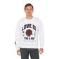 Love is ... Valentines Unisex Heavy Blend™ Crewneck Sweatshirt.