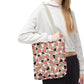 Heart Patterned Tote Bag - Cute & Stylish Carryall for Every Occasion