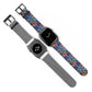 Psychedelic Visions Colorful Artistic Watch Band - Vibrant Design for Unique Style.