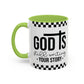 God is Still Writing My Story Accent Coffee Mug