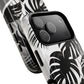 Personalized Monochrome Monstera Tropical Phone Case - Tough Magnetic MagSafe® Cases, Gifts for Nature Lovers, Stylish Phone Accessories, Gifts for Her.