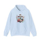 Faith and Floral Cross Unisex Gildan Hoodie Sweatshirt