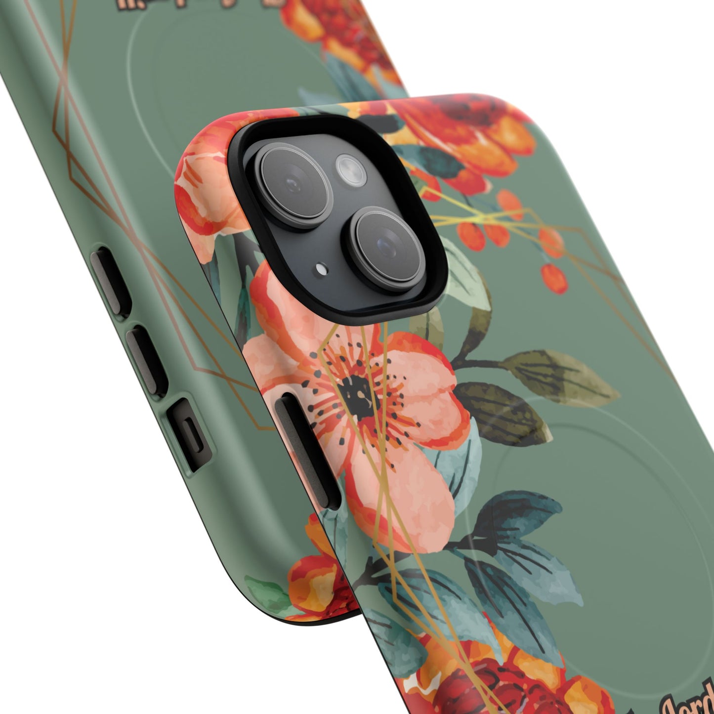 The Lord will Fight for You Exodus 14:14, Inspirational Gift, Tough iPhone Magnetic Case Scripture, Sunflower Bible Verse, MagSafe® iPhone® Tough Case, iPhone 14, iPhone 15, iPhone 16, Pro, Pro Max, Plus.