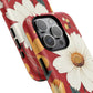 Floral Fusion Tough Magnetic Phone Case | Flower Design, Durable Protective Cover, Gift for Her, Spring Style, Unique Phone Accessory.