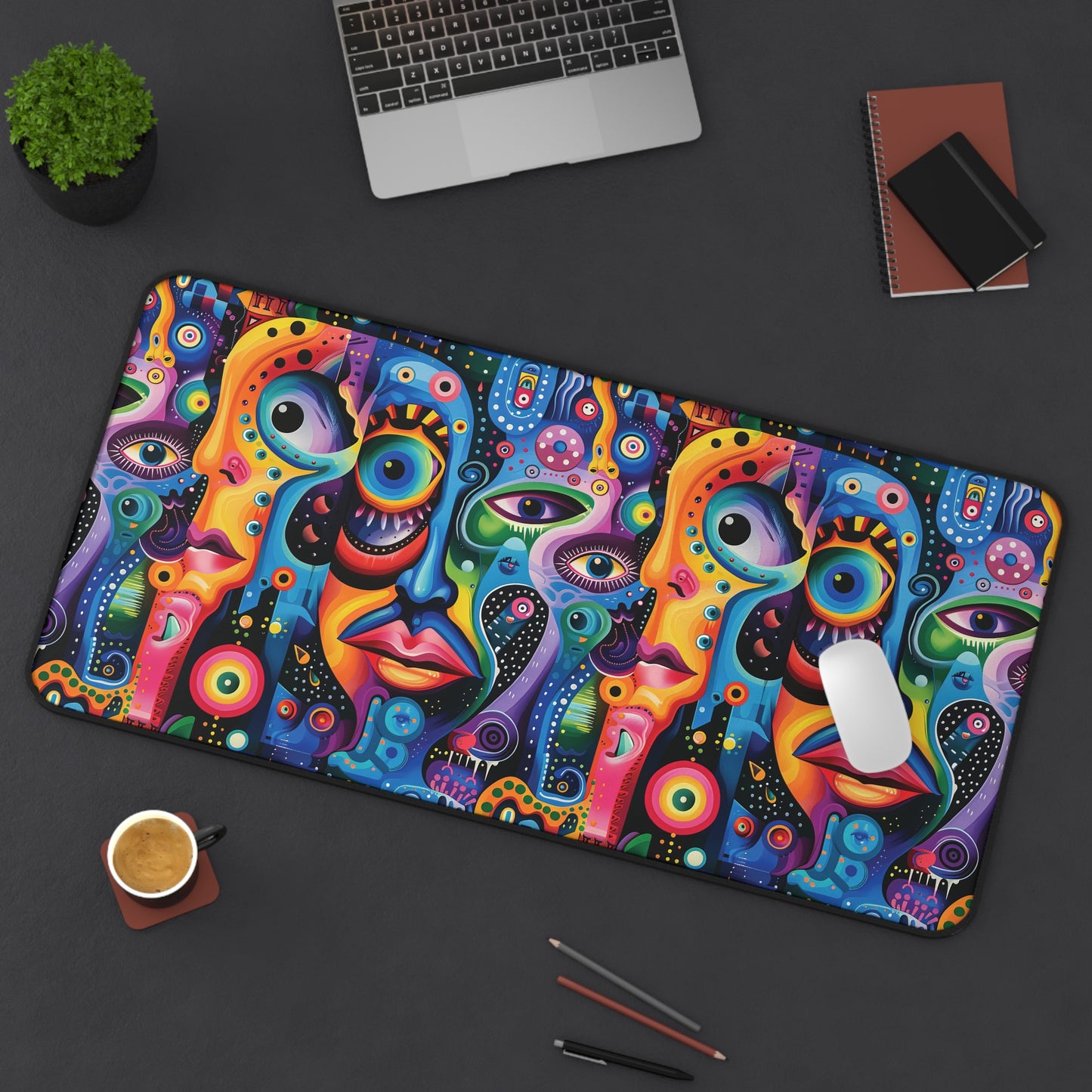 Psychedelic Visions Desk Mat