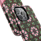 Personalized Twilight Petal Tapestry Floral Tough Magnetic MagSafe® iPhone Case, Durable iPhone Protector, Unique Gift for Her, Stylish Tech Accessories.