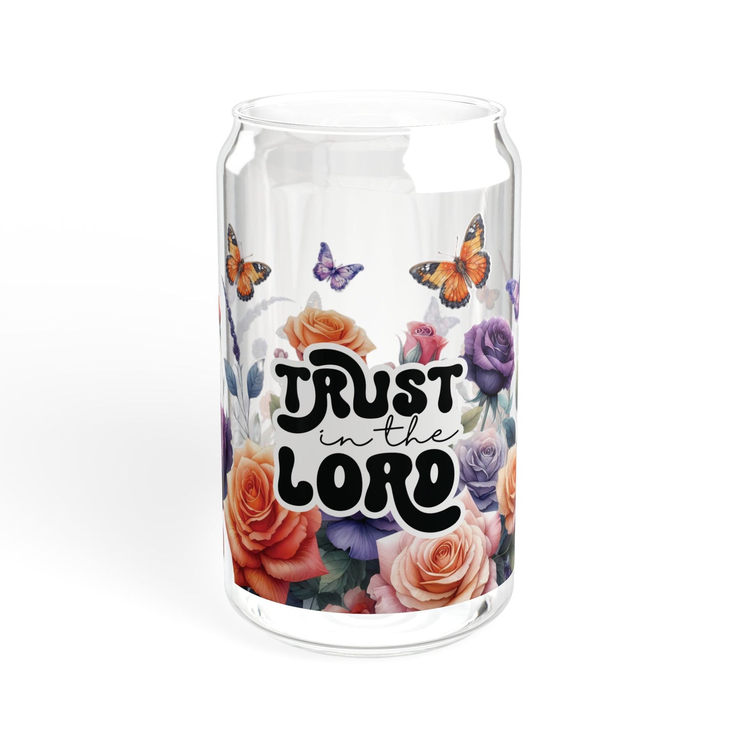 Trust in the Lord Sipper Glass, 16oz