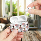 Study Chic AirPod Case Covers with Trendy Illustrations.