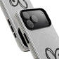 Tough Magnetic Phone Case with Heart & Cross Design, Durable Phone Cover, Unique Gift for Her, Stylish Accessory, Everyday Use