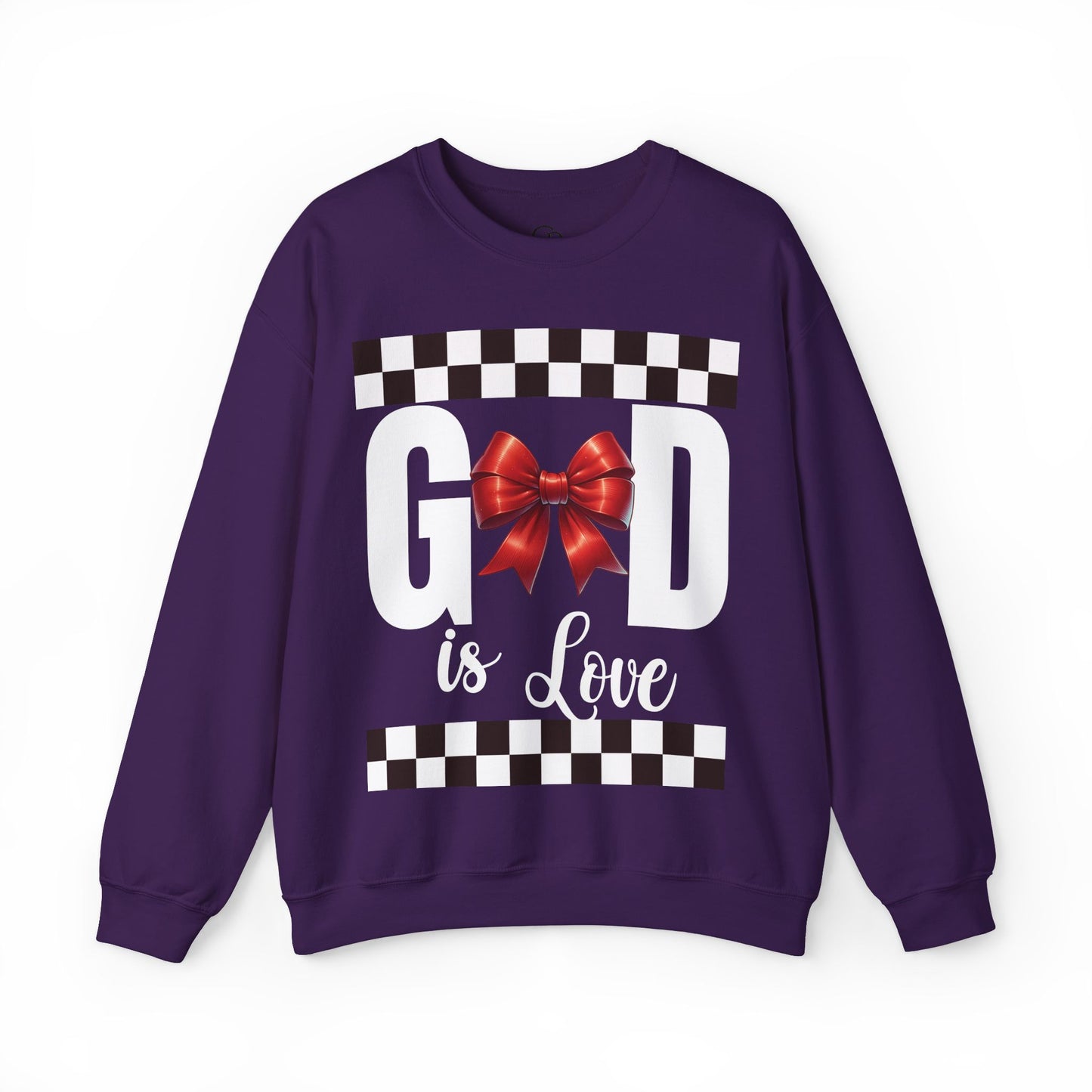 GOD is LOVE Unisex Gildan Heavy Blend™ Crewneck Sweatshirt.