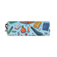 Blue Academic Adventures Makeup Bag