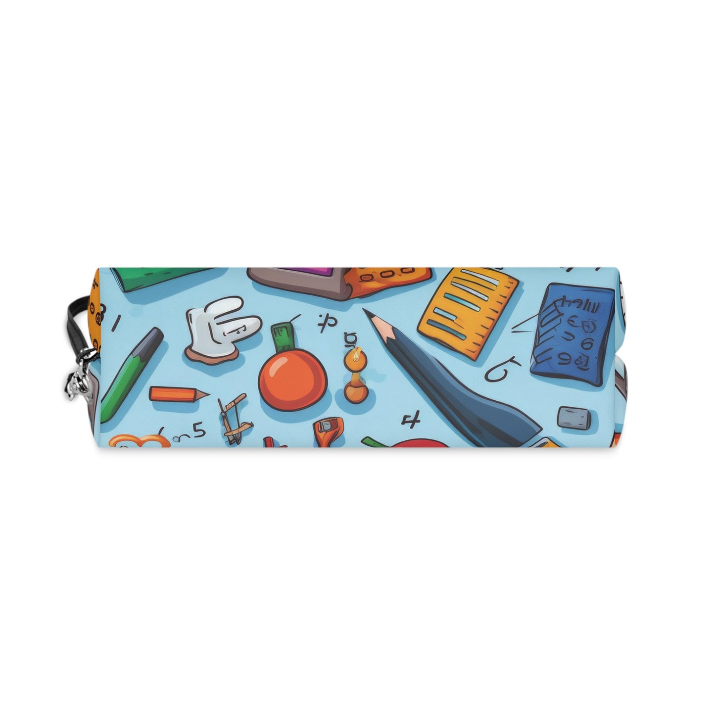 Blue Academic Adventures Makeup Bag