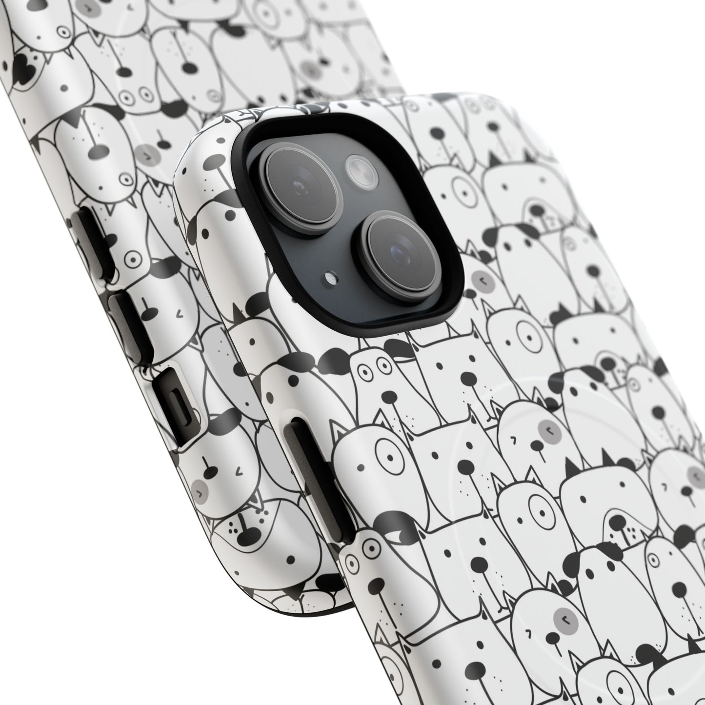 Cute Animal Pattern Phone Case, Tough Magnetic Cases for Pet Lovers, Gifts for Birthday, Holiday, Cute Accessories, Phone Covers