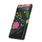 Personalized Floral Fantasy Samsung and Google Pixal Phone Case – Personalized Tough Cases with Colorful Garden Design