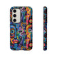 Psychedelic Visions Vibrant Art Google Pixel, iPhone and Samsung Phone Case - Tough Cases for Creative Souls