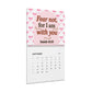 Inspirational Scripture Wall Calendar 2026 — Christian Bible Verse Monthly Calendar