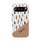 Personalized Whispering Feathers Tough Case — Dark Feather Protective Phone Case for Samsung & Google