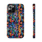 Psychedelic Visions Vibrant Art iPhone and Samsung Phone Case - Stylish Tough Case for Artists & Creatives.