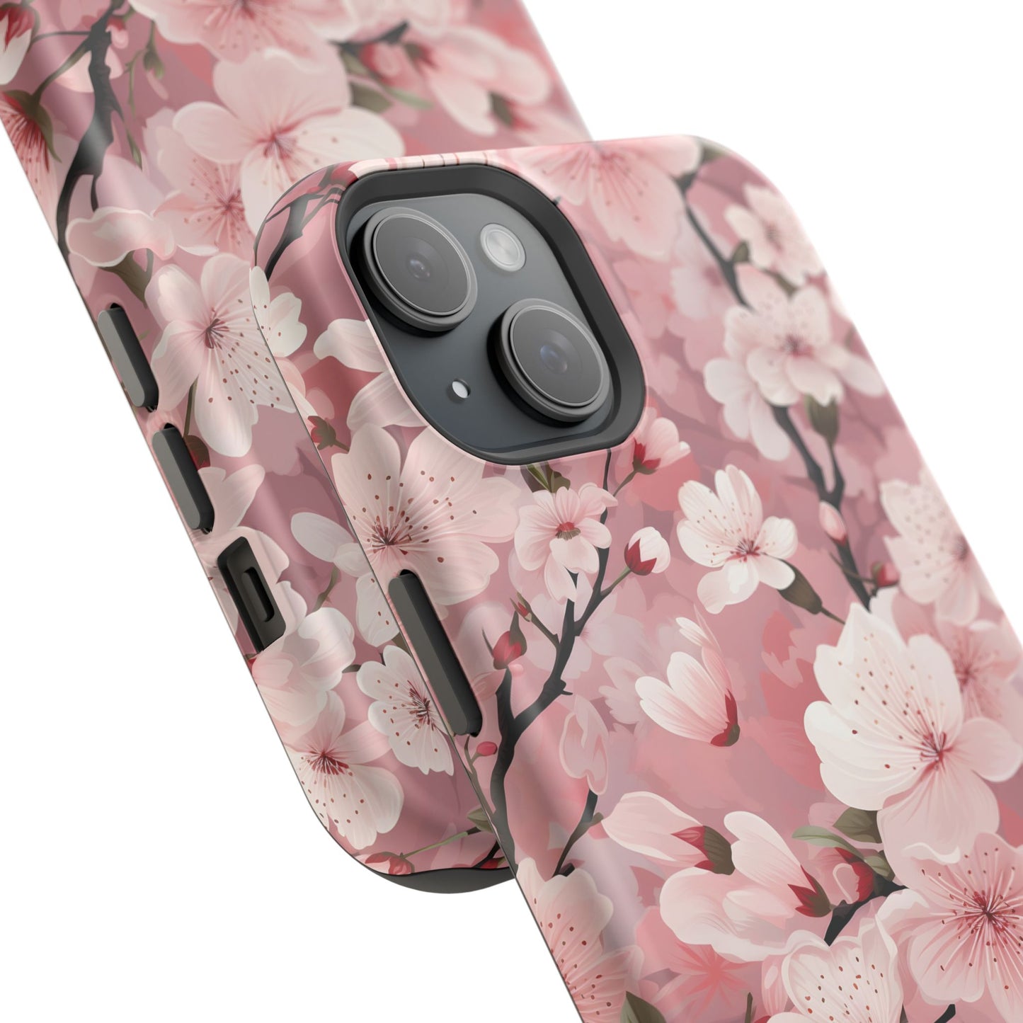 Cherry Blossom Magnetic Tough iPhone Cases