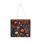 Autumn Bloom Shoulder Tote Bag - Colorful Everyday Accessory