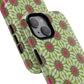 Personalized Meadow Mandala Bloom Vibrant Flower  — Green & Pink Geometric Daisy Design