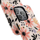 Stylish Soft Petal Noir iPhone Case, Floral iPhone Accessory for Her, Tough iPhone Magnetic Cases, Trendy iPhone Cover, Gift for Friends, Summer Vibes